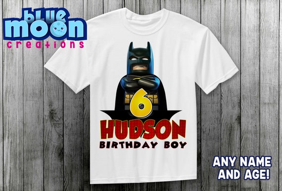 batman birthday boy shirt