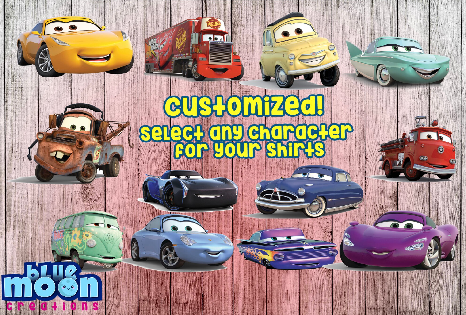 Disney Cars Birthday Shirt Cars Birthday Tshirt Cars Theme Etsy