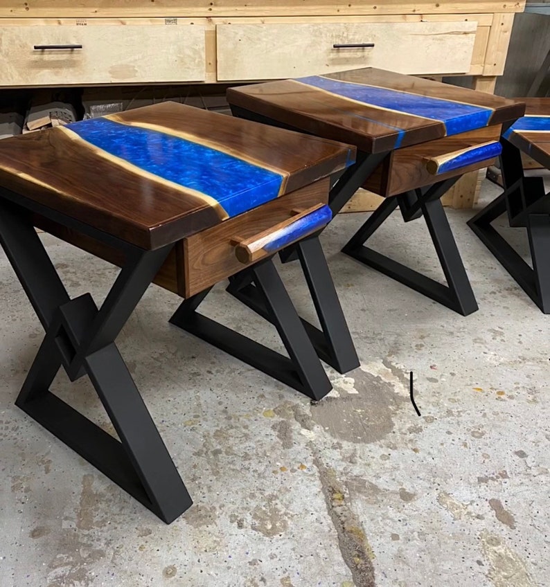 Epoxy Resin River Table Etsy