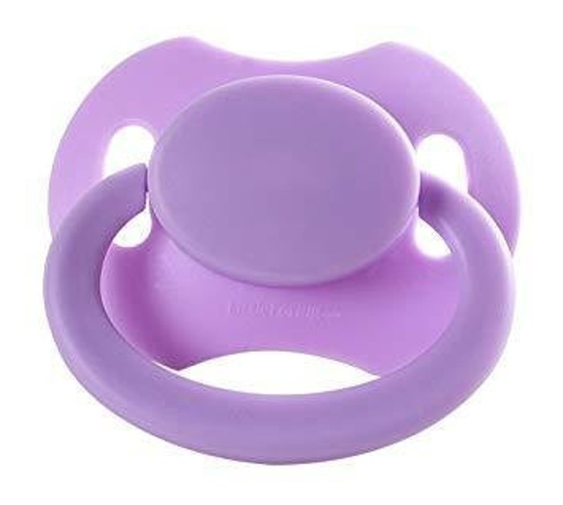 Baby Bear Pacis Black Printed Kitten Adult Pacifier LittleForBig Bigshield Gen 2