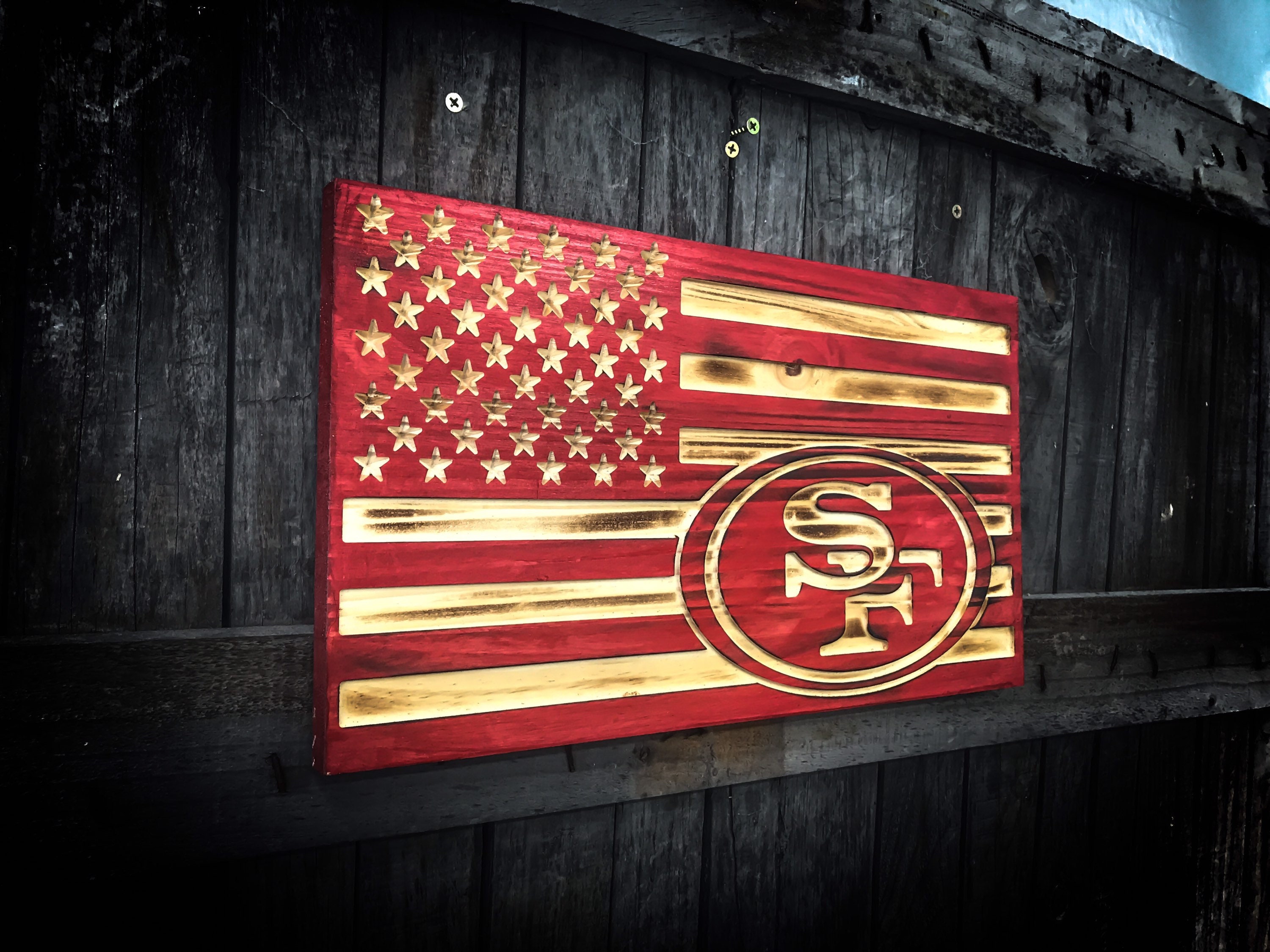 san francisco 49ers flag