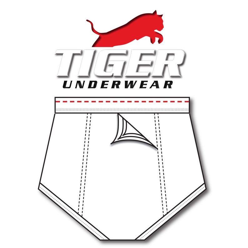 Men's Absorbent 4 Panel Thick Tiger Training Pant Etsy