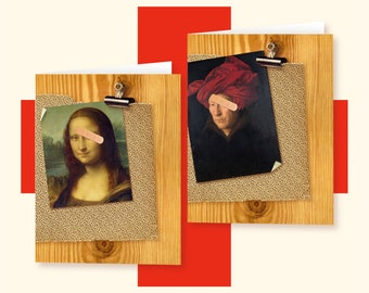 OPHTHALMOLOGY get-well notecard (lady or gent)