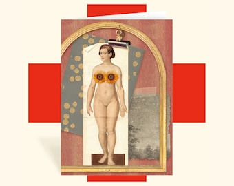 Get-well card • • •  "Post-op: Mastectomy"