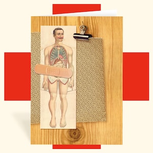 Carte de rétablissement « POST-OP » pour les abdominaux (homme)