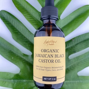 Pure Organic Jamaican Black Castor Oil