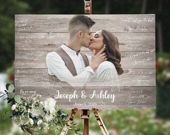 Wedding Guest Book Alternative | personalized guest book signs | Wedding Gift | Farmhouse Sign | Wedding Guestbook Alternative