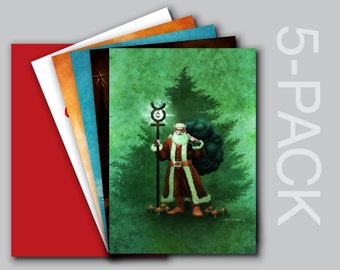 Holiday Greeting Cards - 5-pack