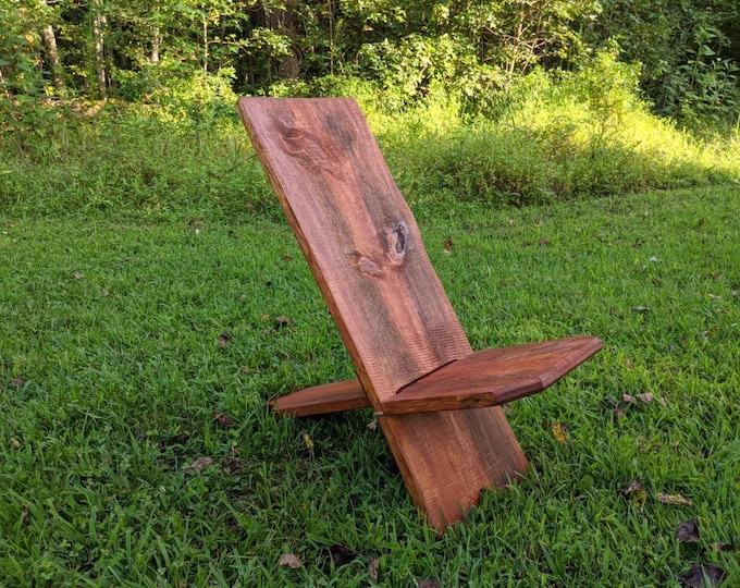 Comfy Compact Live Edge Stargazing Chair. Etsy