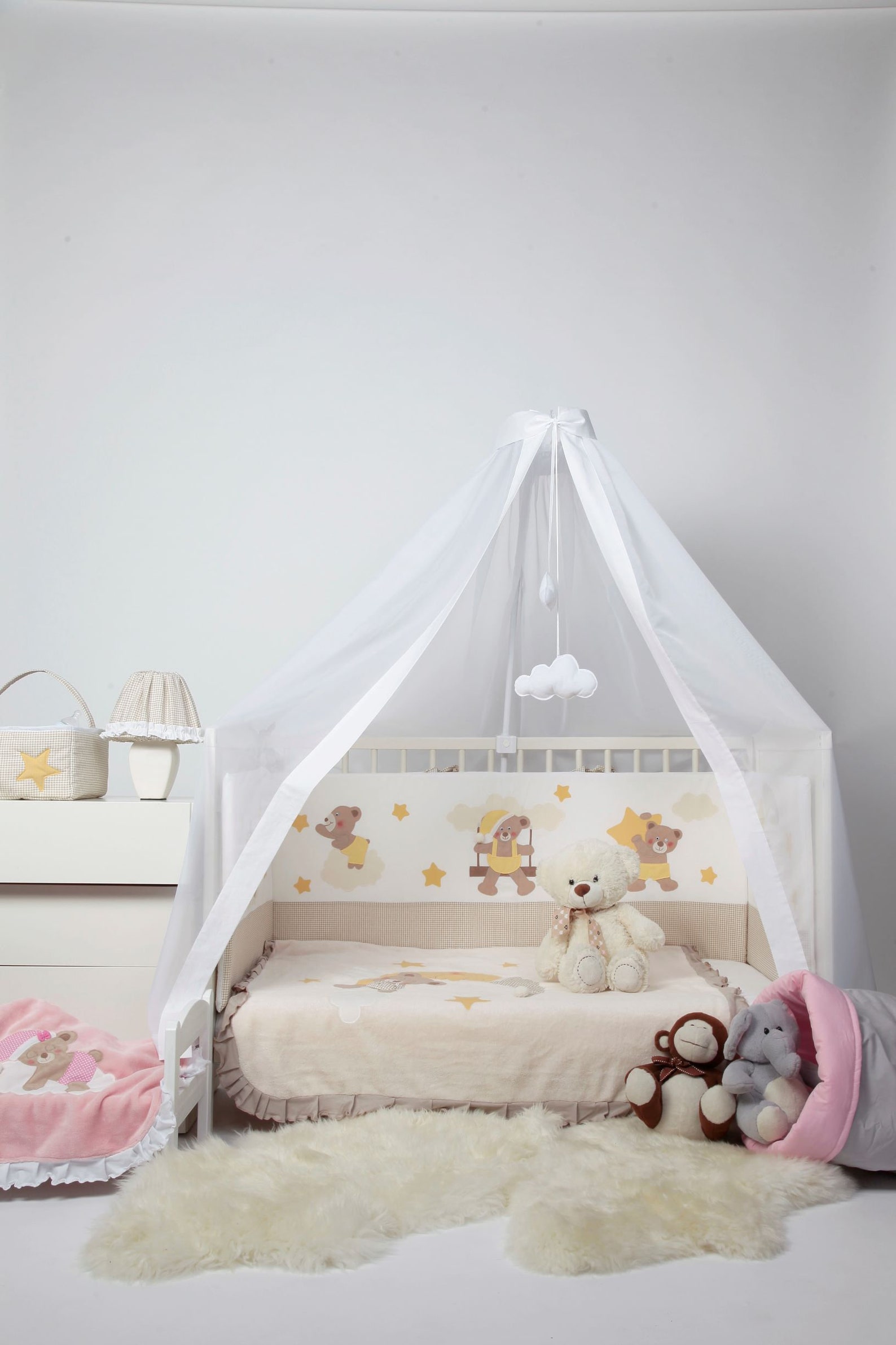 Crib Canopy Princess Crib Canopy Baby Canopy Nursery Decor Etsy