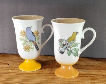 Bird Mugs Country Life Set Of 4 Gift Boxed by Xsell® NEW