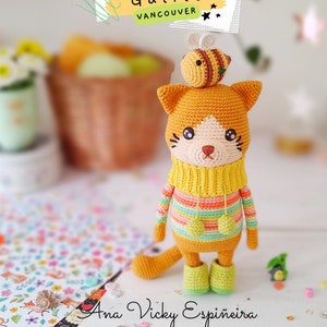 Vancouver Autumn Kitten - Amigurumi Pattern