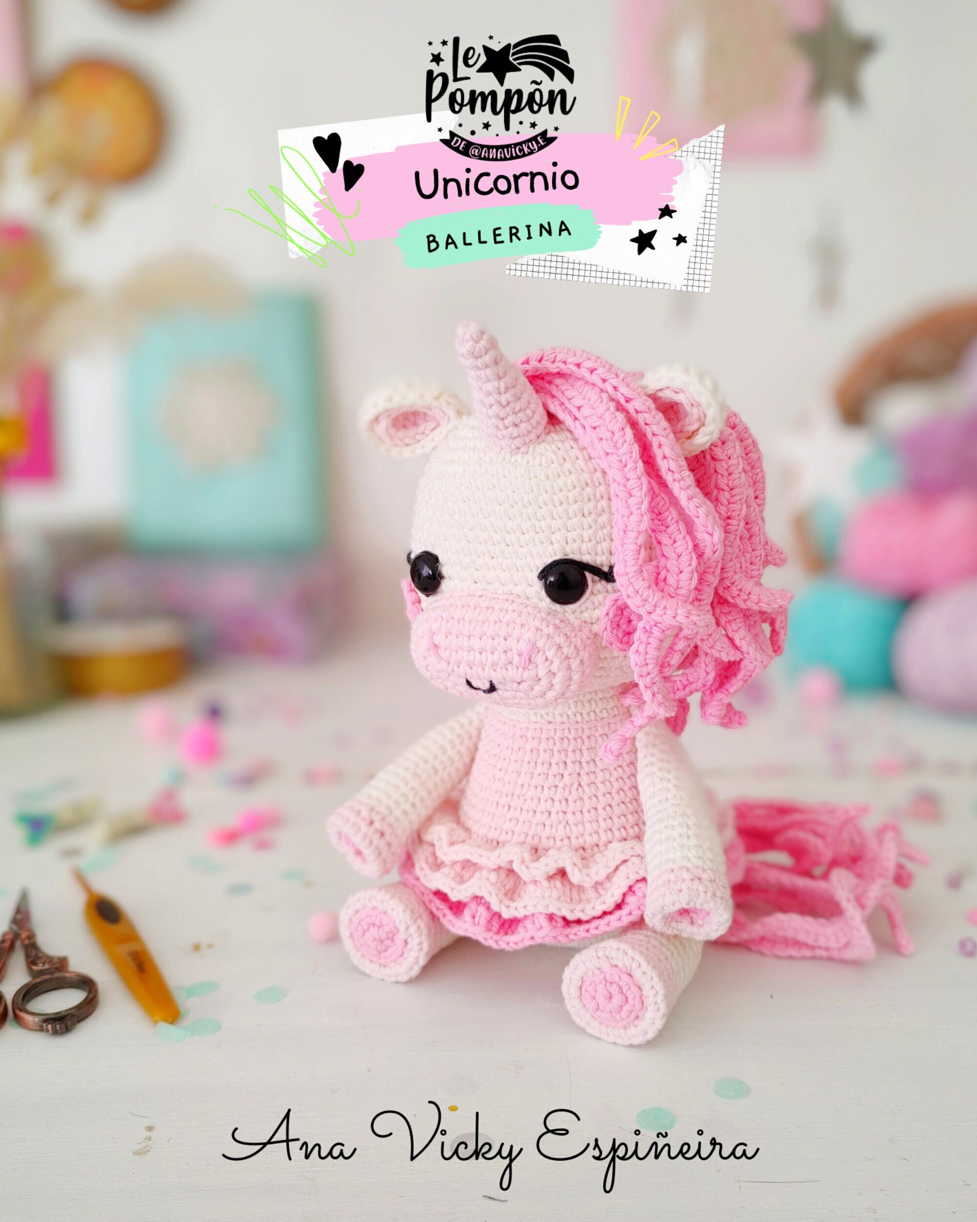 Amigurumi de unicornio clearance