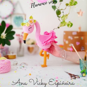 Amanda Pink Flamingo - Amigurumi Pattern