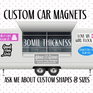Custom Car Magnet, Custom Magnet, Design Your Own Magnet, Magnet