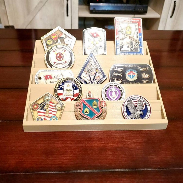 Military Coin Display Case Etsy