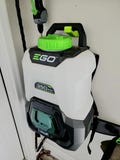 ego backpack sprayer wall mount