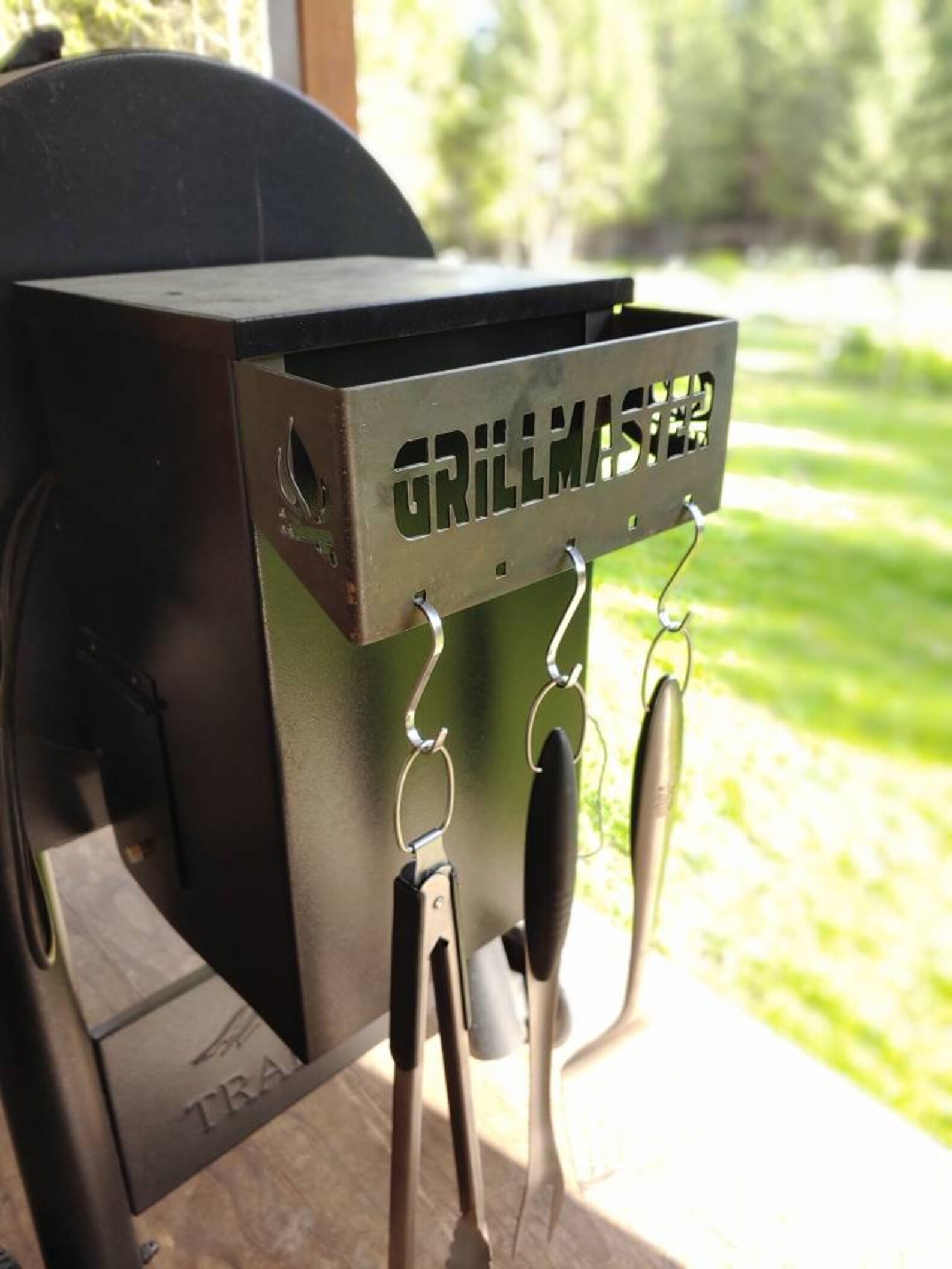 Grill Master BBQ utensil holder for Traeger pellet grills and Etsy