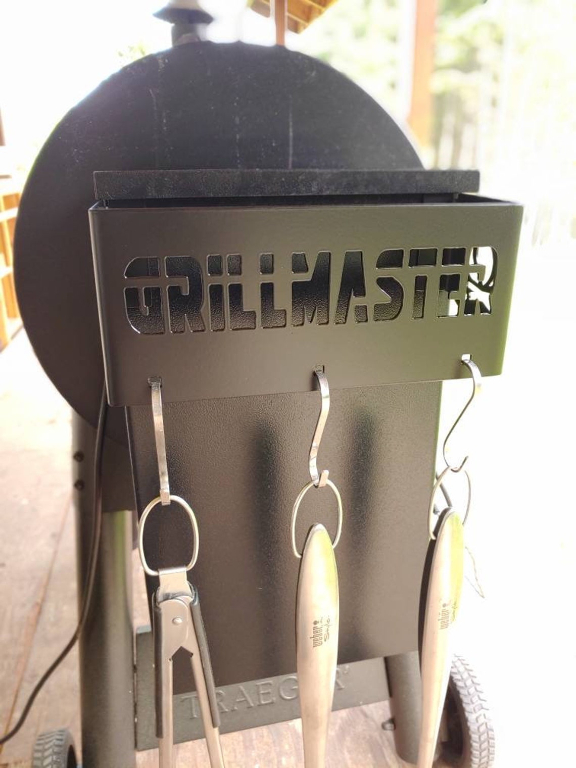 Grill Master BBQ utensil holder for Traeger pellet grills and Etsy