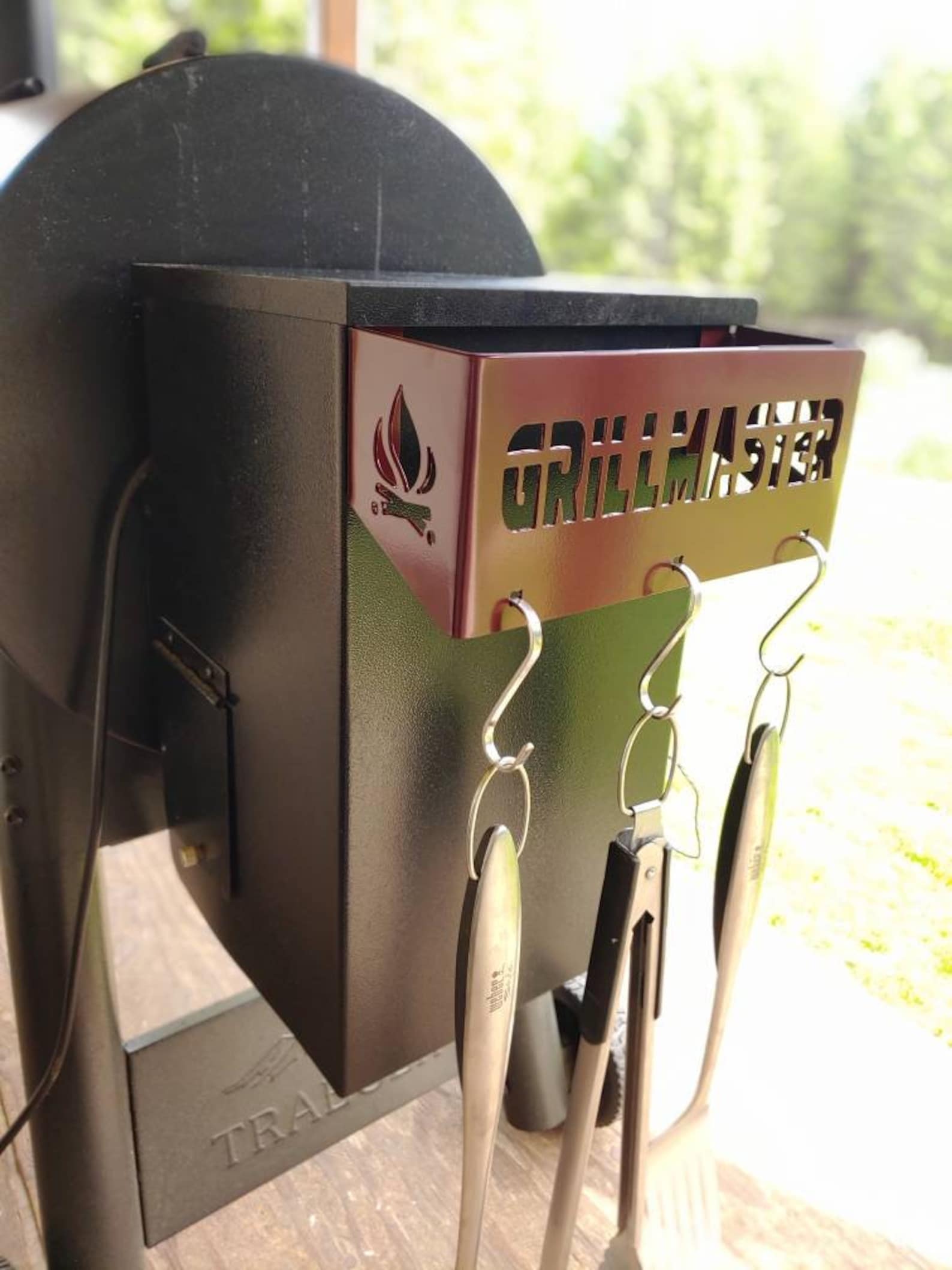 Grill Master BBQ utensil holder for Traeger pellet grills and Etsy
