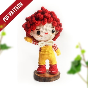 Crochet Doll Amigurumi Pattern / PDF Pattern