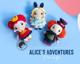 Crochet Doll Amigurumi Pattern Alize Adventure Fun Size, PDF Pattern, English