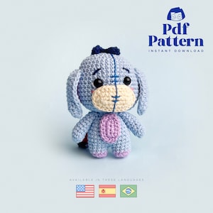 Crochet Doll Amigurumi Pattern Winnie and Friends, PDF Pattern, English, Espanol image 5