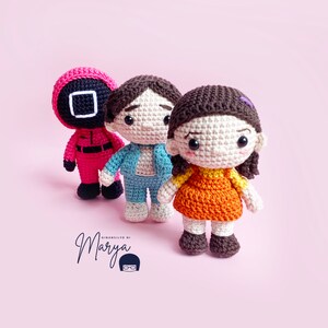 Crochet Doll Amigurumi Gamer Pattern, PDF Pattern, English image 5