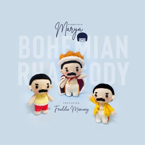 Wzór na szydełkową lalkę amigurumi Freddie Fun, rozmiar, PDF, angielski