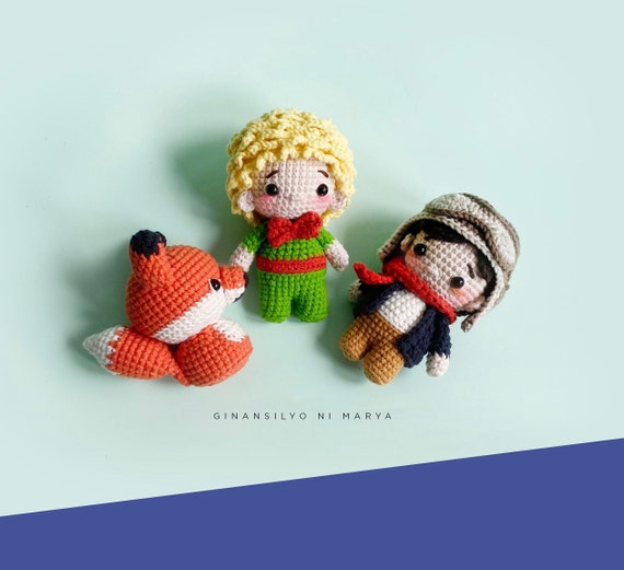 Crochet Doll Amigurumi Pattern Queen Sisters, PDF Pattern, English