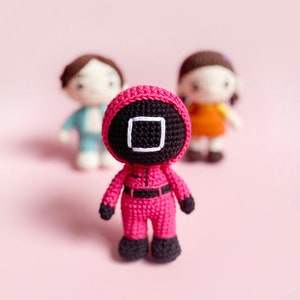 Crochet Doll Amigurumi Gamer Pattern, PDF Pattern, English image 2