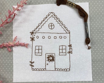 Gingerbread Village Block of the Month ~ Block 5