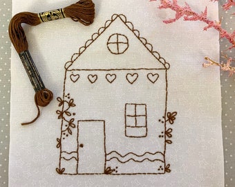 Gingerbread Village Block of the Month ~ Block 8