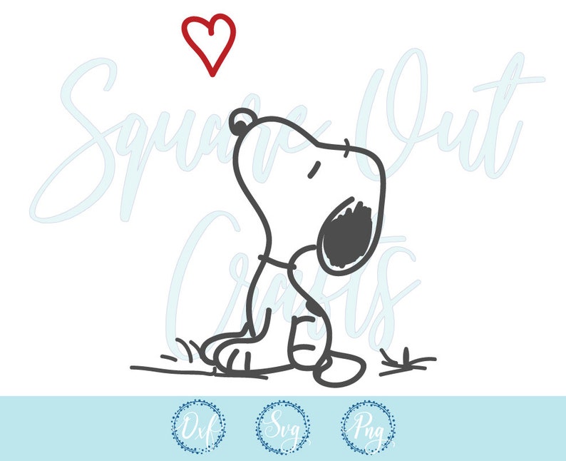 Snoopy Svg Files For Silhouette Cameo Or Cricut Digital Drawing Illustration Deshpandefoundationindia Org