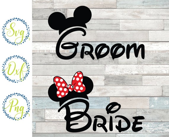 Free Cricut Disney Wedding Svg SVG PNG EPS DXF File