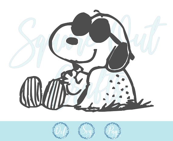 Download Snoopy SVG Files for Silhouette Cameo or Cricut | Etsy