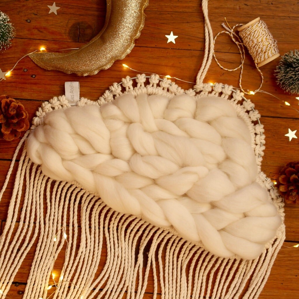 Gabriel - Nuage Cocooning Macramé Décoration Intérieure Cloud
