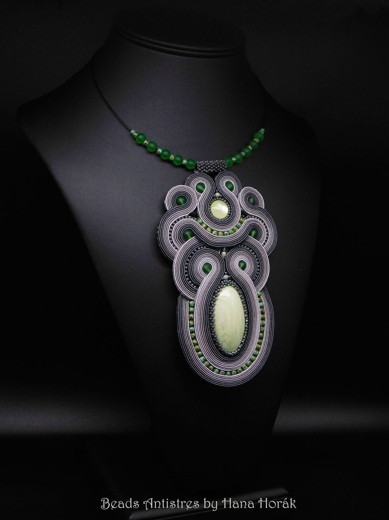 Collana soutache SIRENE immagine 1