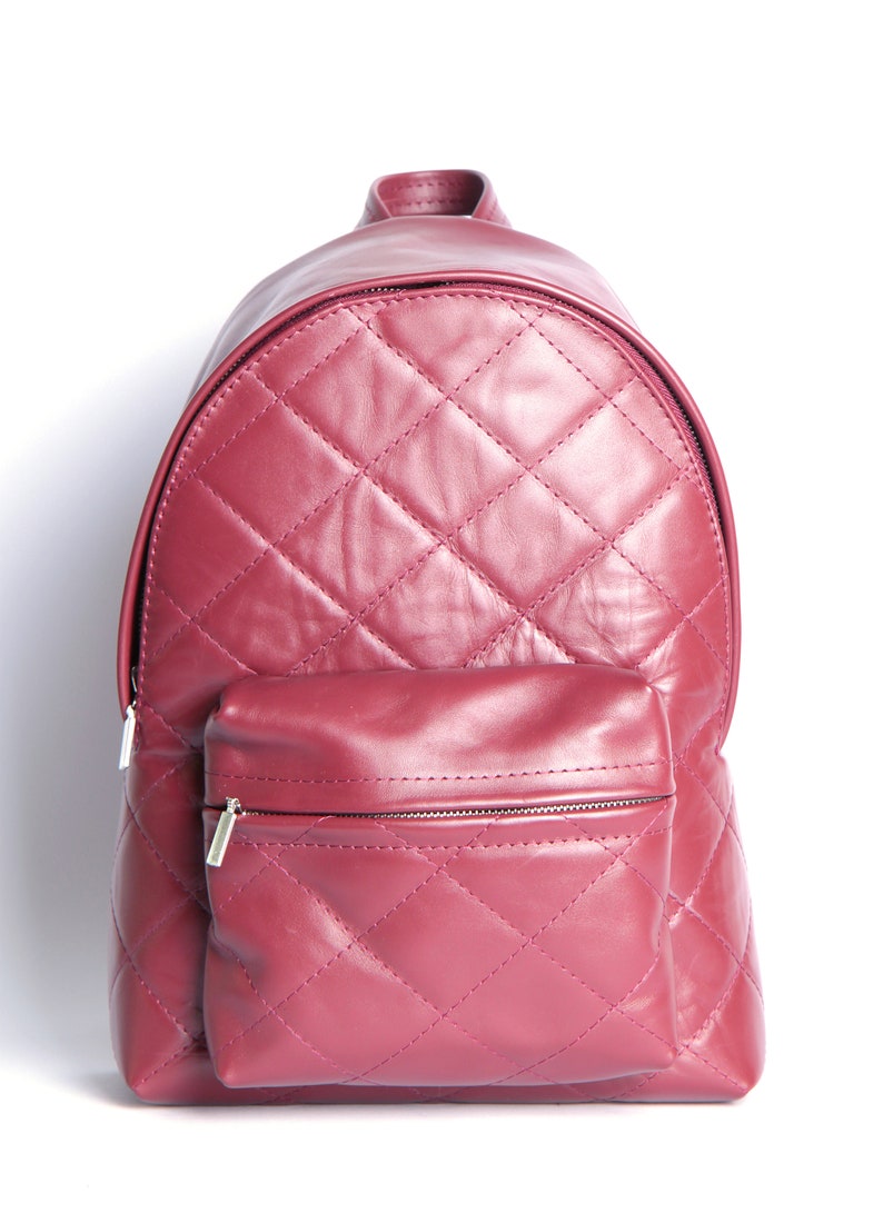 Backpack Purse Minimalist Backpack Leather Backpack Gift For Her Backpack Woman Leather Rucksack