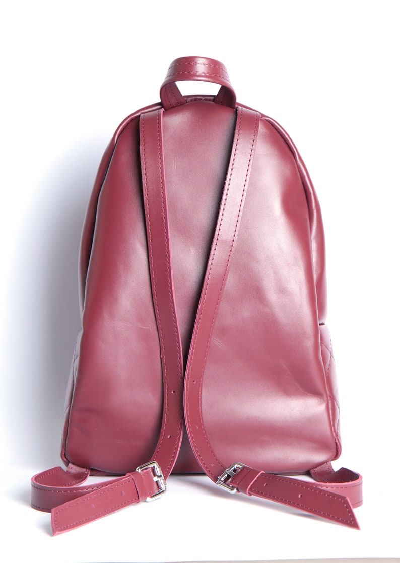 Backpack Purse Minimalist Backpack Leather Backpack Gift For Her Backpack Woman Leather Rucksack