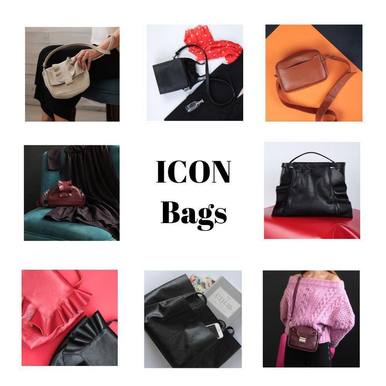 Backpack Purse Minimalist Backpack Leather Backpack Gift For Her Backpack Woman Leather Rucksack