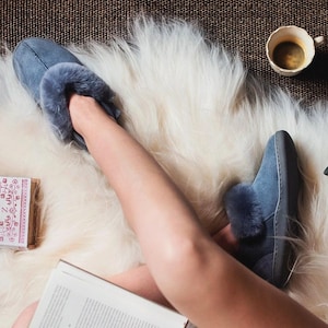 Furry boot house shoes new arrivals