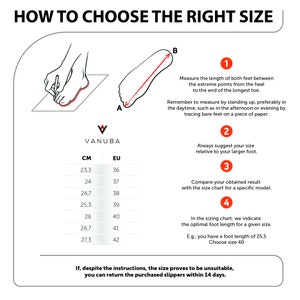 Może przedstawiać: Diagram przedstawiający spos&oacute;b mierzenia st&oacute;p w celu dobrania odpowiedniego rozmiaru obuwia. Diagram przedstawia stopę z narysowaną wok&oacute;ł niej czerwoną linią oraz tabelę z wymiarami w centymetrach i rozmiarami europejskimi.