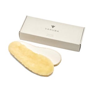 Wool Sheepskin Insole, slippers & boot insert medical sheepskin Relugan, safe for skin, bio shoe liners, sheepskin genuine lambswool, 1 pair