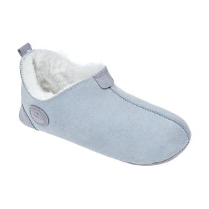 Pantoufles en peau de mouton à semelle souple pour femmes, bottes 36-42, chaussons en cuir naturel pour femmes, chaussons pour maison chaude comme chaussettes, laine de mouton, cadeau pour elle image 4