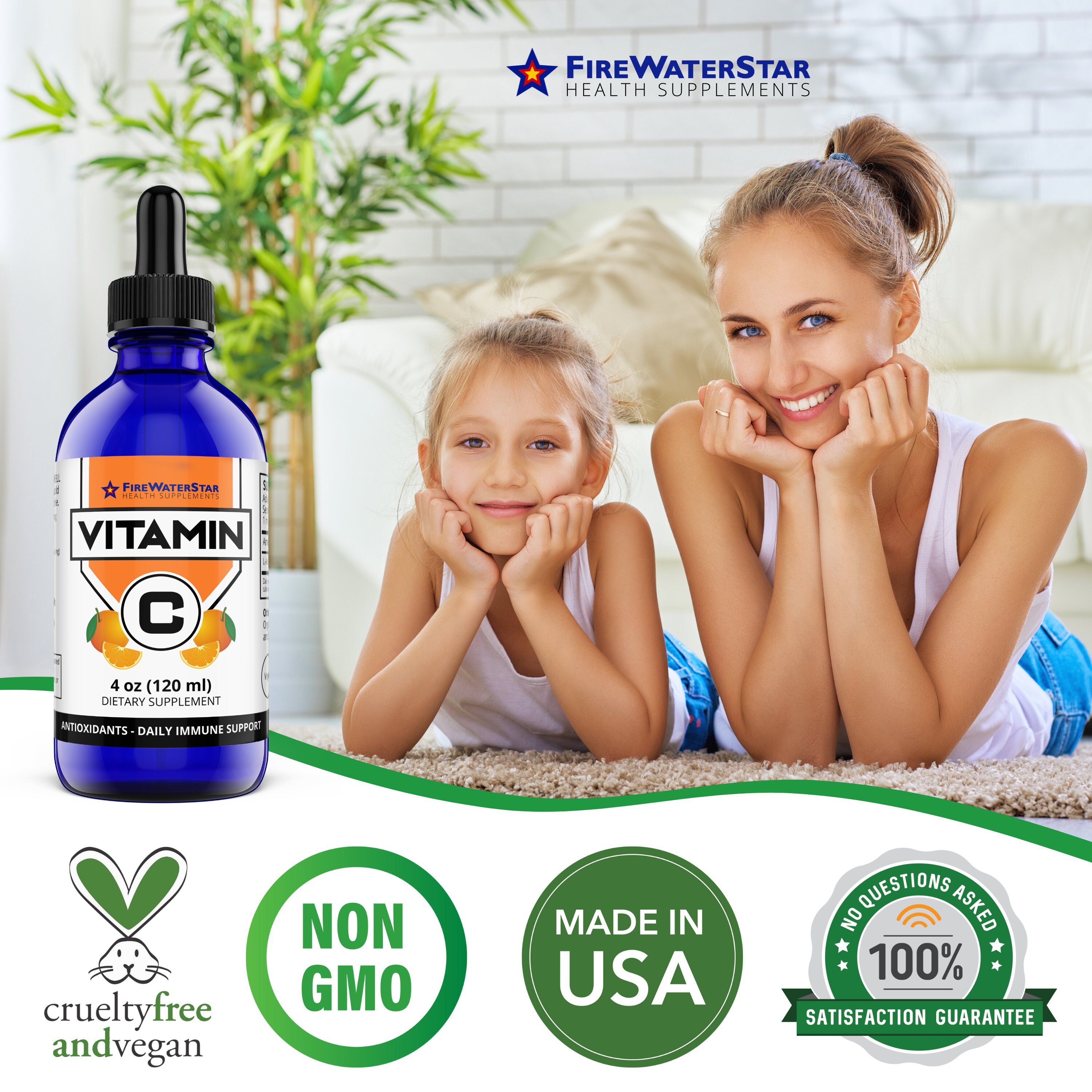 Liquid Vitamin C Vit C Drops Bioactive Form LAscorbic Etsy