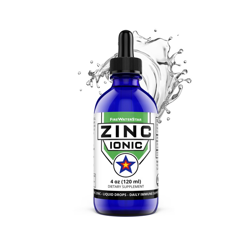 Zinc Liquid Zinc Sulfate 45mg 4oz Concentrated Liquid Etsy