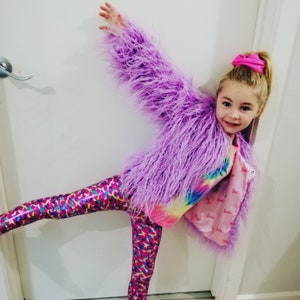 Kids Leggings Neon Paint Splatter Tights 80s Clothing Baby