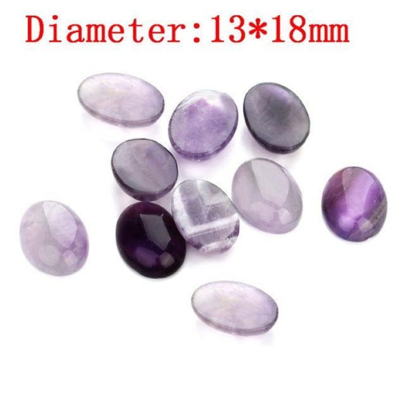 Natural Stone Cameo Cabochon Beads Oval Shape Cabochon Setting Base Supplies Beads For Jewelry Making 10pcslot 13*18mm