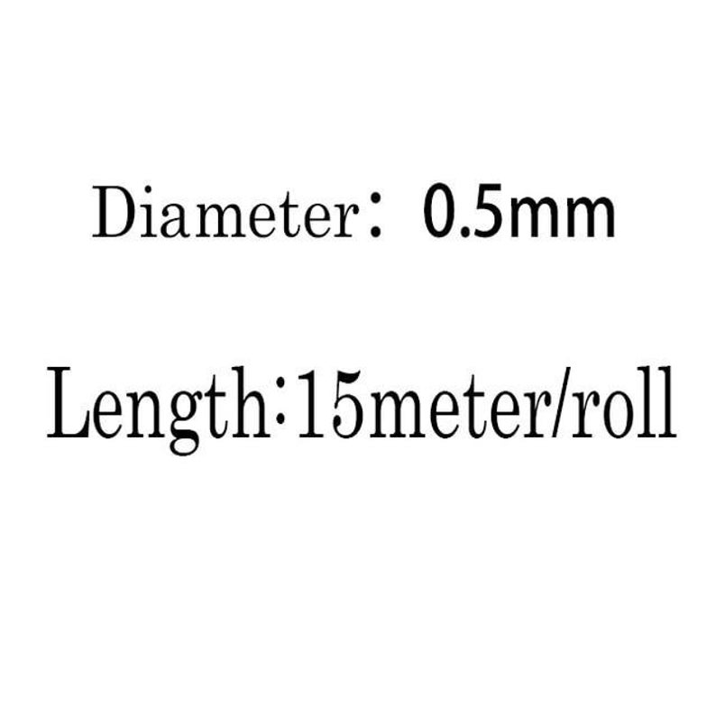 DIY for Jewelry Making Bracelets /& Necklaces and Crafting idea 1 Roll 0.5mm-1mm Transparent Stretch Elastic Beading Rope CordStringThread